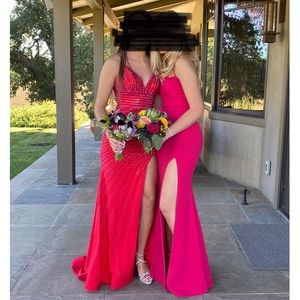 Sherri Hill, style # 54174, red.